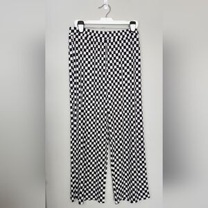 Black and White Checkered Lounge Pants